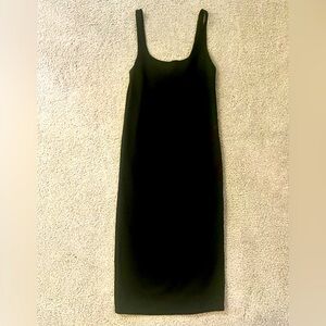Forever 21 Black Bodycon Midi Dress Size M